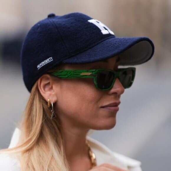 ?️ New Bottega Veneta BV1143S 004 Sunglasses - Green/White Frame, Green Lenses main image 12